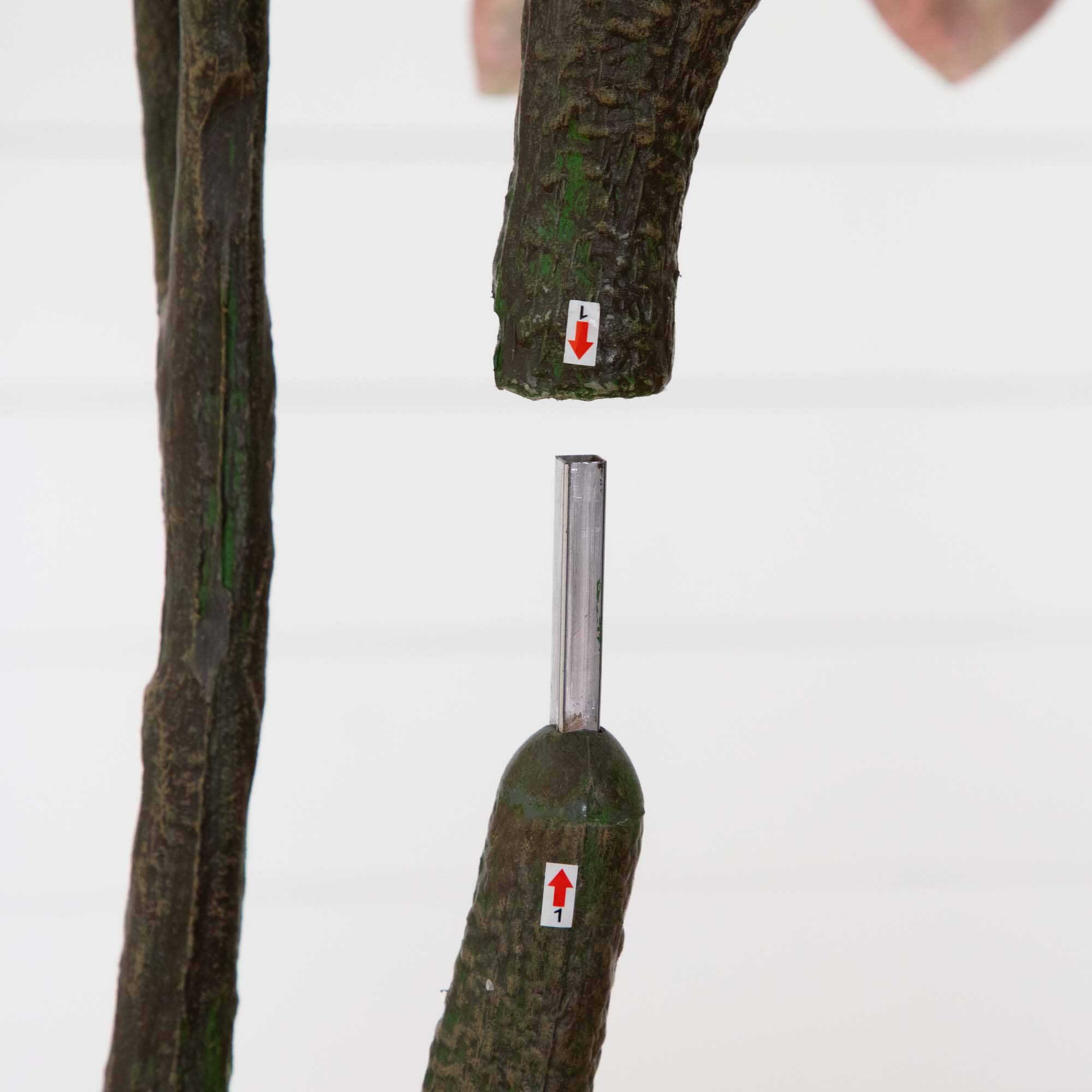 6ft. Brown Autumn Dogwood Artificial Potted Tree